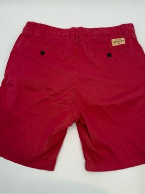 Quiksilver Men's Red Hybrid Shorts